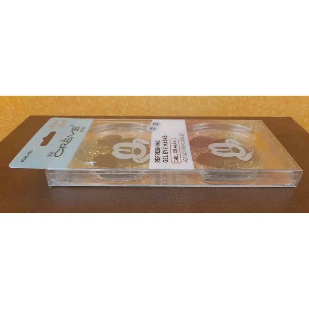The Creme Shop‎ Mickey Mouse Reusable Refreshing Gel Eye Masks Chill or Warm NIP